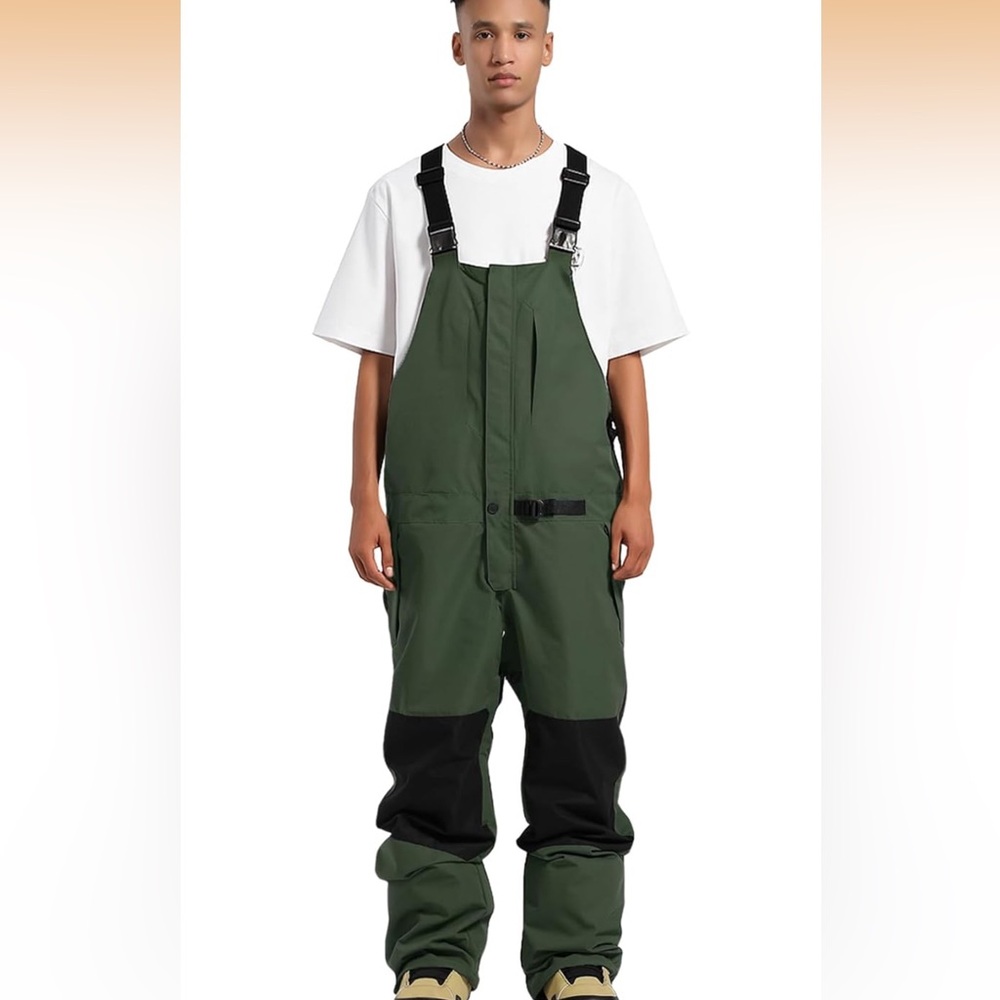 GSOU SNOW unisex Snow Bib Overalls Snowboard Water/Windproof Insulated XXL/749-C
